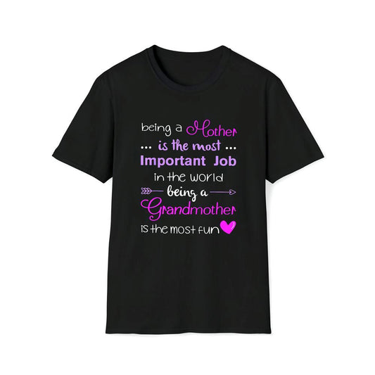 Being A Mother Is The Most Important Job Mother's Day T Shirt, Mother's Day T shirt, Mothers Day Tee, Mother's Day Gift