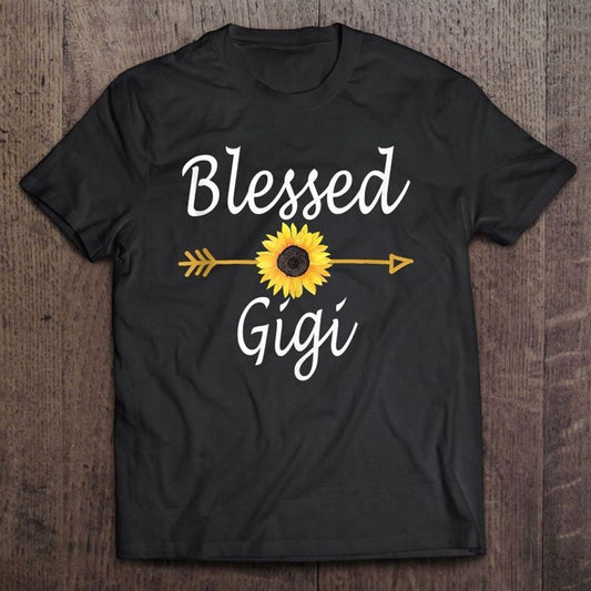 Blessed Gigi Sunflower Mothers Day Gifts T Shirt, Mother's Day T shirt, Mothers Day Tee, Mother's Day Gift