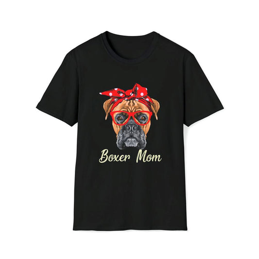 Boxer Mom Dogs Tee Mother's Day Dog Lovers Gifts For Women T Shirt, Mother's Day T shirt, Mothers Day Tee, Mother's Day Gift
