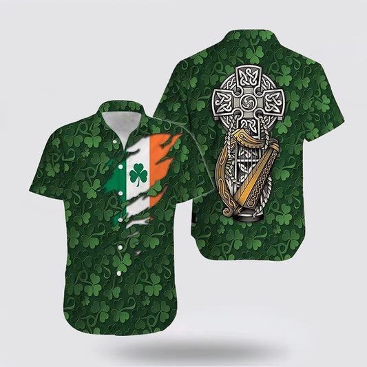 Ireland Patrick Day Hawaiian Shirt Hoodifize