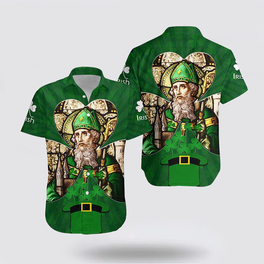 Ireland Saint PatrickS Day Green Hawaiian Shirt Hoodifize