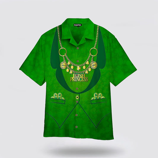 Irish Princess St.Patrick's day Hawaiian Shirt Hoodifize
