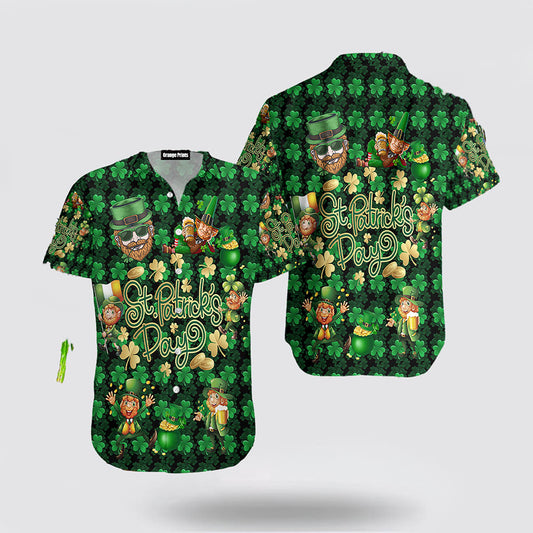 Irish ST. Saint Patricks Day Hawaiian Shirt Hoodifize