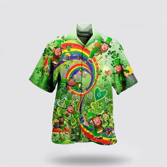 St.Patrick's Day Hawaiian Shirt Hoodifize