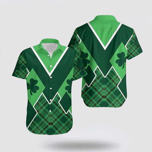 St. Patrick s Day Ireland Hawaiian Shirt Shamrock Hoodifize