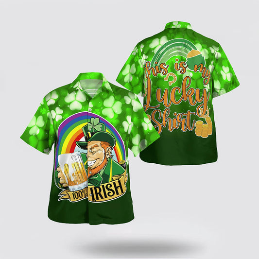 This is My Lucky Happy Patricks Day Irish Hawaiian Shirt Hoodifize