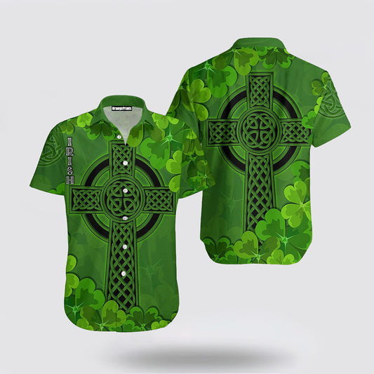 rish St Patrick's Day Hawaiian Shirt Hoodifize
