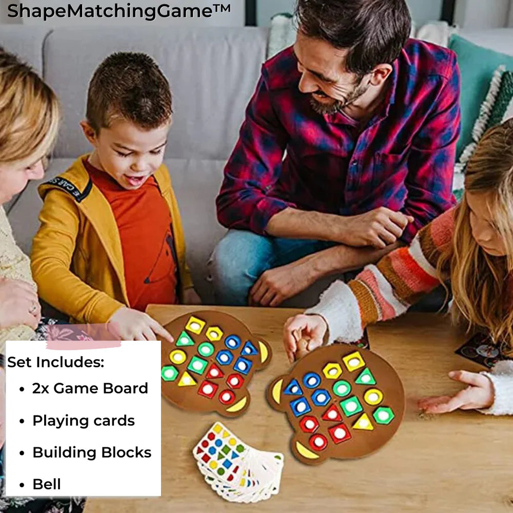 Shape Matching Game Color Cube Kid's Puzzle Game - Gift Ideas For Christmas 2024