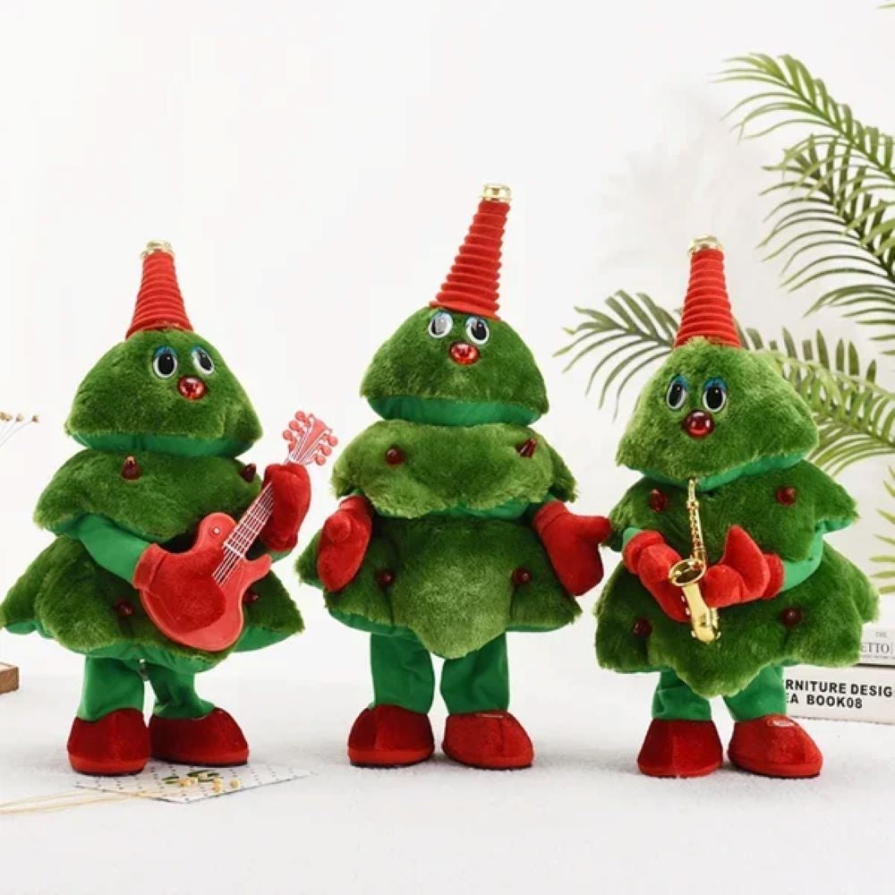 Sing and Dance Rock Christmas Tree Toy - Gift Ideas For Christmas 2024