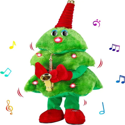 Sing and Dance Rock Christmas Tree Toy - Gift Ideas For Christmas 2024