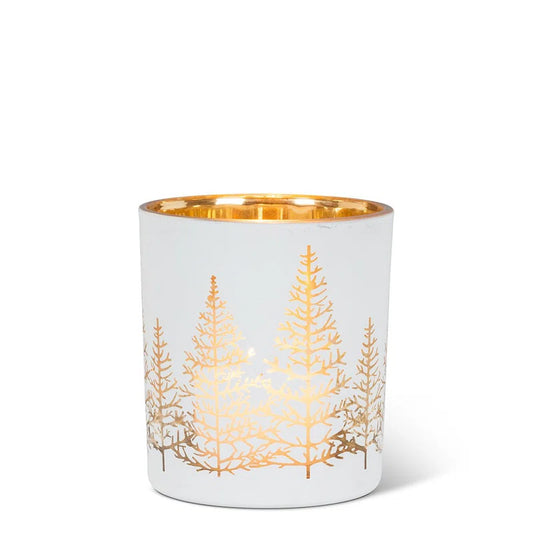 Black/Gold Tree Tealight