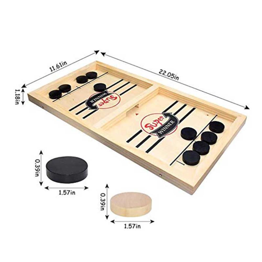 Wooden Sling Hockey Board Game - Gift Ideas For Christmas 2024